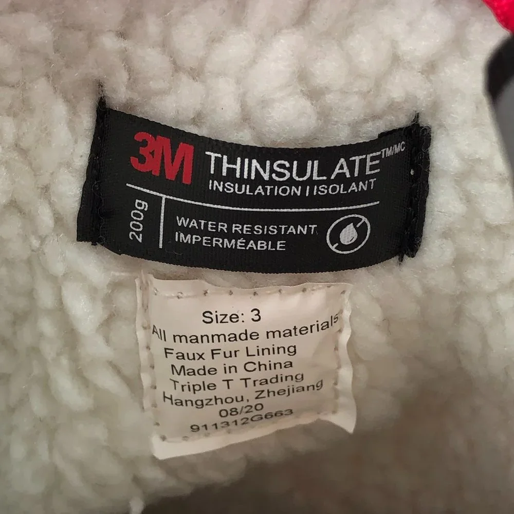 Northside Thinsulate Water Resistant Floral Winter Snow Boots Slip Resistant